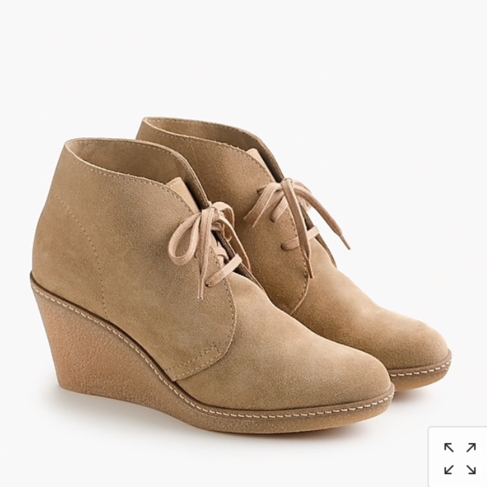 J Crew MacAlister Wedge Booties 👠